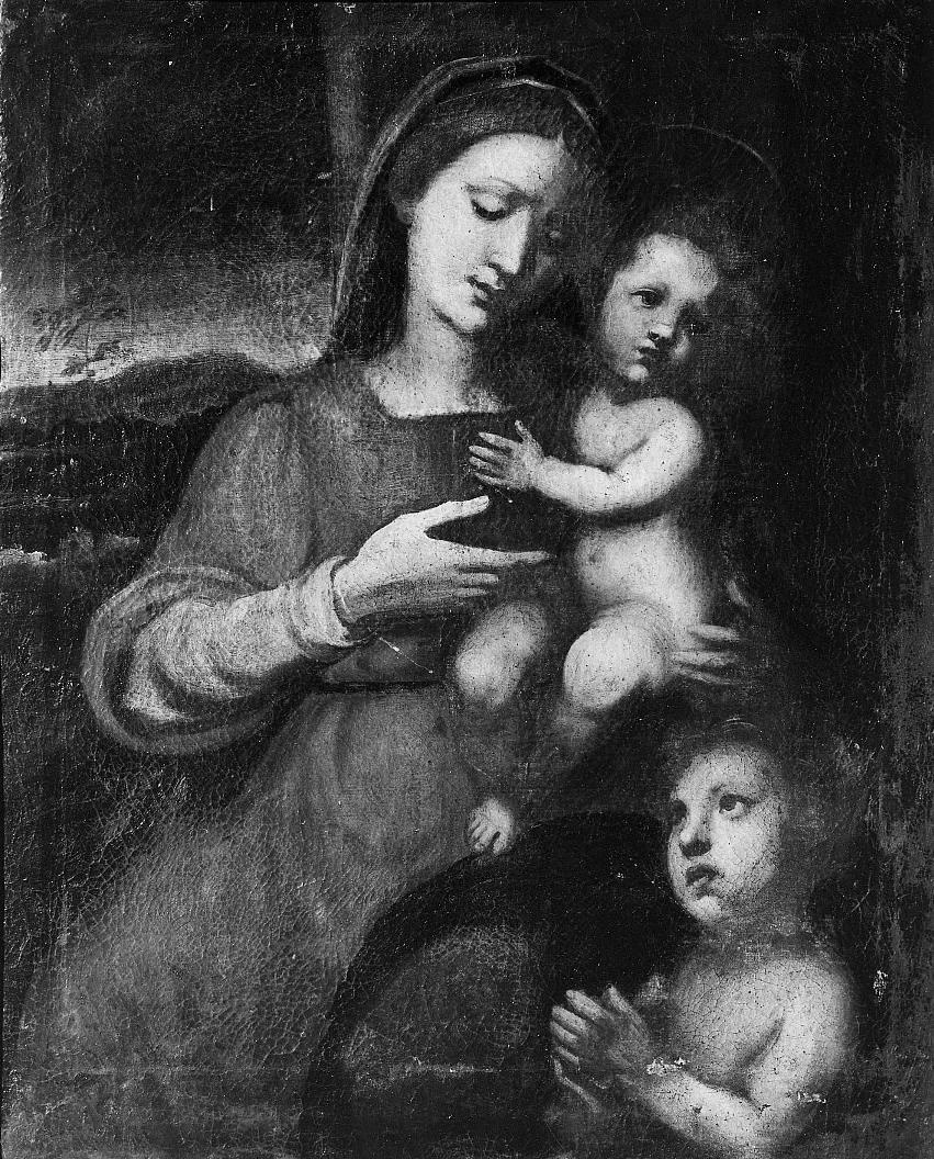 Madonna con Bambino e San Giovannino - Sesto Fiorentino, Firenze, attribuito